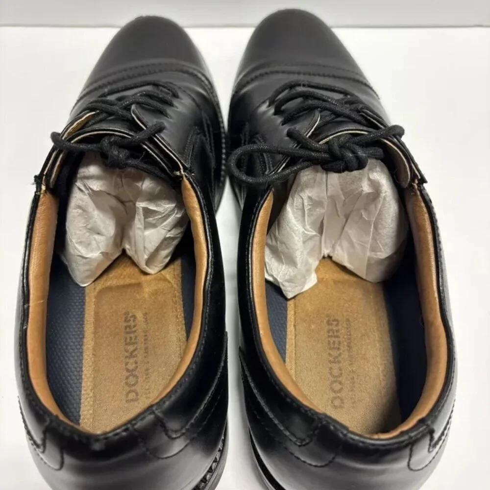 Dockers Men’s Garfield Oxford Dress Shoes Black, Size 10 M